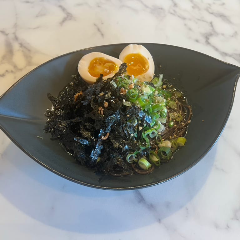 Savor our soba noodles