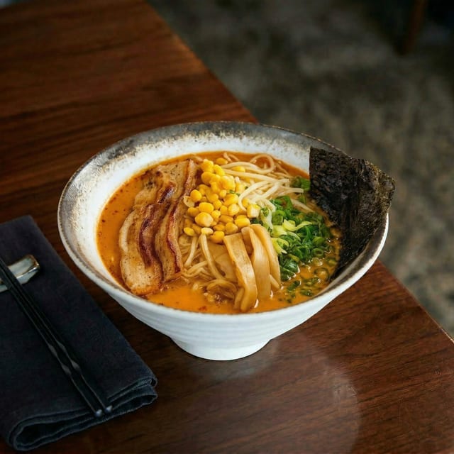 Blazin' Spicy Tonkotsu Ramen.