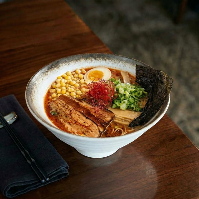 Koi Tonkotsu Black Ramen.