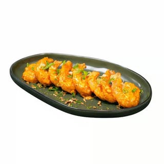 Jumbo Shrimp with Spicy Cream Sauce